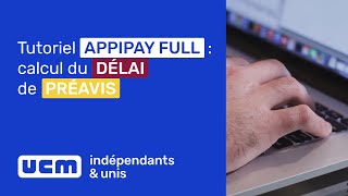 Tutoriel appipay Full  calcul du délai de préavis [upl. by Annavaj]