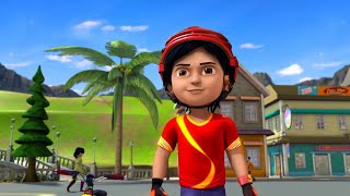 shiva cartoon cycle race [upl. by Auqinal143]