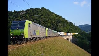 Bahnverkehr am 240718 – quotUmleitungsverkehr am alten Hauenstein zum Zweitenquot [upl. by Fates]