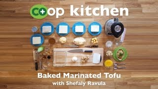 Baked Marinated Tofu Coop Kitchen [upl. by Swamy]