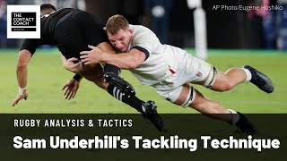 Rugby How To Coach The Rugby Tackle analysis of Sam Underhill [upl. by Neelyahs]