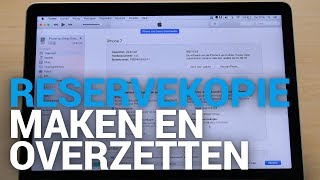 Reservekopie maken en overzetten  Fixjenl [upl. by Kela]