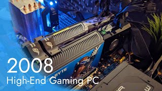 2008 High End Gaming PC Build  SLI vs Crossfire [upl. by Ellainad722]