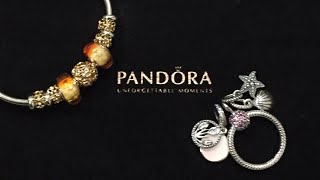 Pandora Summer Sale Haul 2021 amp Glimmering Sunset Muranos Mini Design [upl. by Anerb]