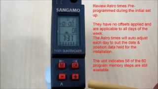 Sangamo DIN 71101 Review PreProgrammed Astro times [upl. by Aifoz811]