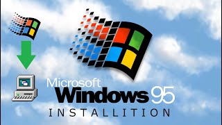 How to install windows 95 [upl. by Ioj274]