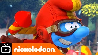 The Smurfs  A Superhero Smurf  Nickelodeon UK [upl. by Ecirpak]