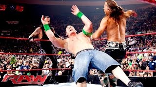 John Cena amp The Undertaker vs DGeneration X vs JeriShow Raw November 16 2009 [upl. by Hazard522]