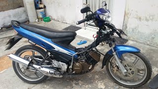 Modenas Dinamik 120 Exhaust Kawasaki Leo Star 120 SSR [upl. by Landbert]