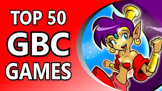 My Top 50 Game Boy Color Games US [upl. by Nitas]