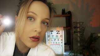 Optic Nerve ASMR Eye Exam with Ophthalmoscope Lens 1 or 2 amp Glasses Fitting  Roleplay [upl. by Barnett102]