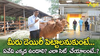 Dairy Farm Management  మీరు డెయిరీ పెట్టాలనుకుంటే ఏవేవి ఎక్కడ ఉండాలి ఎలా సెట్ చేయాలంటే ToneAgri [upl. by Mellman]