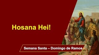 Domingo de Ramos  Hosana Hei [upl. by Rillis32]