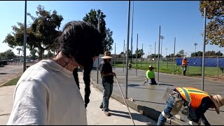 We poured new batting cages for the next Ohtani [upl. by Oiruam390]