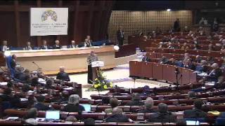 World Forum for Democracy Address by Tawakkol Karman Nobel Peace Prize winner [upl. by Ehr]