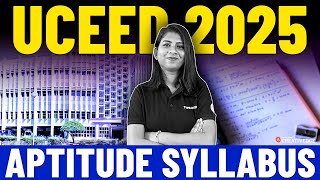 UCEED 2025 Aptitude Syllabus 📚  UCEED 2025 Exam Preparation 🎨 [upl. by Gascony137]