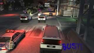 GTA IV  1x Derby Busted amp Zombie Rush [upl. by Ardekahs534]