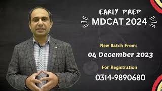 MDCAT  NUMS 2024  Early Prep Session  For registration 03149890680 [upl. by Wicks]