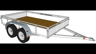 6x10 utility trailer [upl. by Anthia]