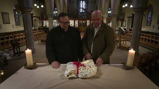 Waldemar Januszczak explores Shaun Greenhalgh Alabaster  Nativity Scene [upl. by Dworman]