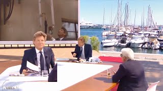 Moment Gênant pour Laurent Delahousse lors de son Interview avec Richard Gere [upl. by Imak]