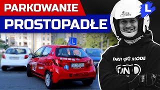 PORADNIK Parkowanie prostopadłe  jak parkować Nauka jazdy egzamin prawo jazdy PP Autoszkoła [upl. by Tychonn]