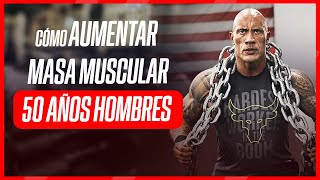 SI SE PUEDE GANAR MASA MUSCULAR DESPUÉS DE LOS 50 AÑOS [upl. by Wallraff452]