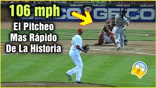 El Día Que Aroldis Chapman Lanzó El Pitcheo Mas Rápido De La Historia [upl. by Asselem]