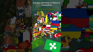 Europe with Rise of Nations releasables [upl. by Ttekcirc764]