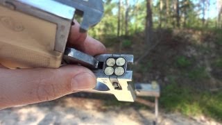 EIG E16 4shot derringer review amp shoot [upl. by Dich]