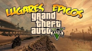 GTA V Online  4 Lugares Que Tienes que Conocer [upl. by Ahsenod]