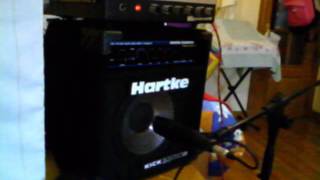 Dynacord Bass King with Hartke Kickback 10 cab [upl. by Myer]