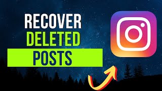 How To Recover Instagram Deleted Post [upl. by Otto]