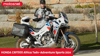 🆕 Honda Africa Twin 🏔️ Adventure Sports 2024  Presentación  Review  Motosnet [upl. by Ralyat]