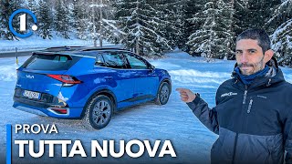 Nuova Kia Sportage comè CAMBIATA e COME VA la ibrida da 230 CV AWD 2022 [upl. by Negroj]