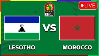 LESOTHO vs MOROCCO Africa Cup Of Nations Qualifiers 2025 Preview Predictions amp Head to head [upl. by Nylirek]