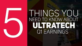 Five Things You Need To Know About UltraTech Q1 Earnings [upl. by Ehc]