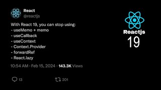 How to use react 19  Reactjs  React19 [upl. by Lielos894]
