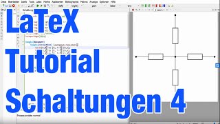 Latex Teil 4 Strom und Spannungsquellen zeichnen elktronische Schaltungen [upl. by Laurene606]