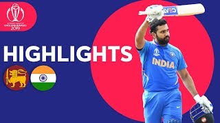 Rohit Breaks Centuries Record In Win  Sri Lanka vs India  Highlights  ICC Cricket World Cup 2019 [upl. by Anaerdna]