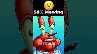 Mr Krabs Mewing shorts [upl. by Anitsyrc39]