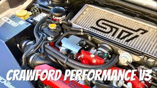 2017 Subaru STi  Crawford Performance V3 AOS [upl. by Nolyd]