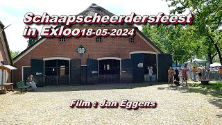 Schaapscheerdersfeest in Exloo 18 05 2024 [upl. by Linetta985]