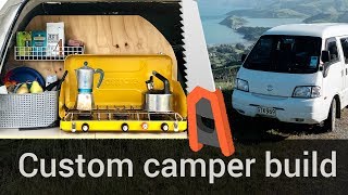 Nissan Vanette campervan build [upl. by Garnes204]