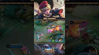 Epic Moments New Kimmy Best Build and Emblem  MrVannet mobilelegends shorts gameplay [upl. by Remy]