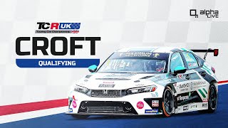 TCR UK LIVE  QUALIFYING  CROFT CIRCUIT [upl. by Caylor745]