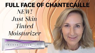 NEW CHANTECAILLE JUST SKIN TINTED MOISTURIZER SPF 15  Plus Full Face of Chantecaille [upl. by Einalam]