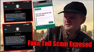 Watch Out For This New Ridiculous Fake New York Toll Scam [upl. by Damon]