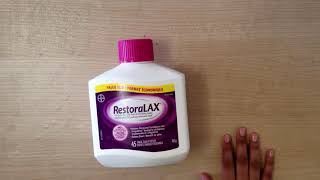 RestoraLAX Review For Babies Infants Laxative Constipation Treatment [upl. by Klingel]