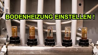 FUßBODENHEIZUNG EINSTELLEN UND DURCHFLUSS REGULIEREN  TUTORIAL  FACTOREM [upl. by Oiragelo219]